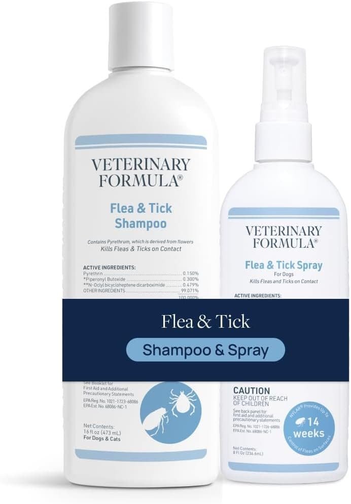 Veterinary Formula Flea and Tick Shampoo Bundle